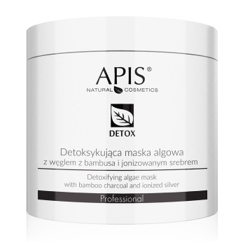 53265 DETOX Maska algowa detoksykująca z węglem z bambusa i jonizowanym srebrem / 200g